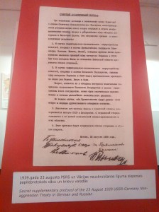 Here's one of the documents from the conquering powers that deals with Latvia.